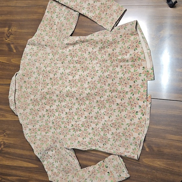 Floral Leather Jacket - Picture 8 of 16